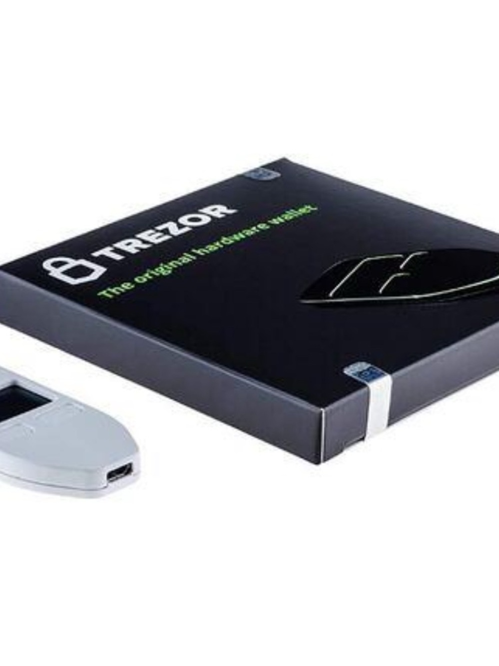 White Hardware Wallet - Secure Offline Crypto Storage
